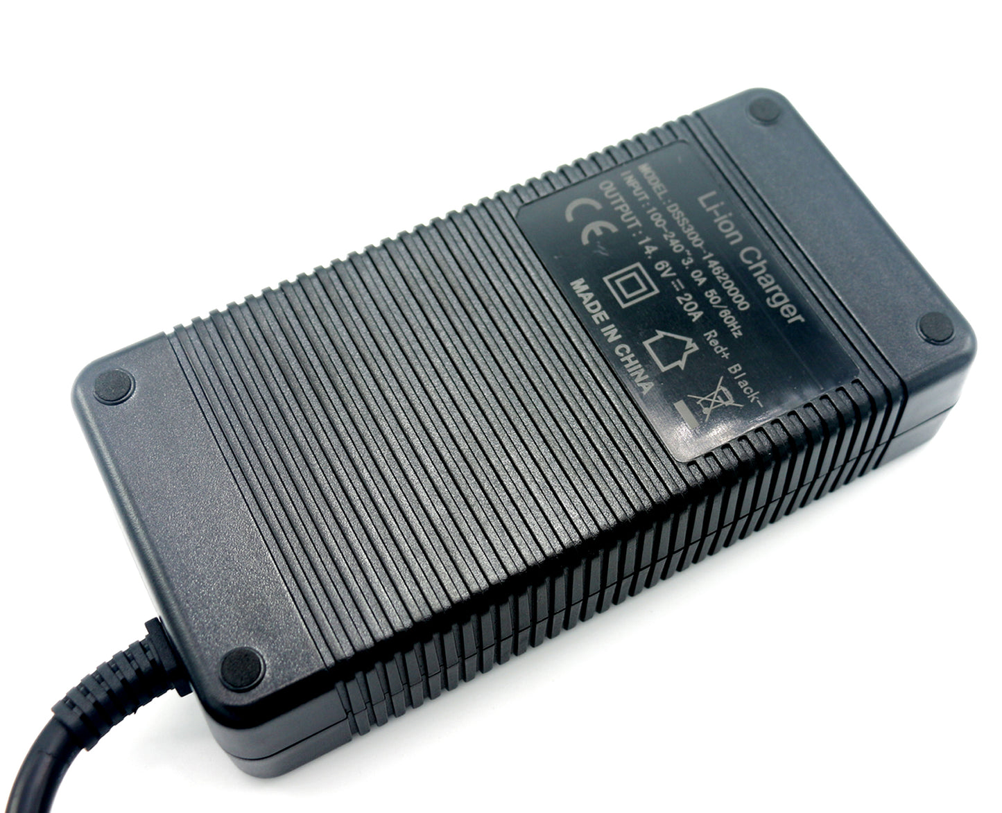 14.6V 20A Li-Fe battery fast smart charger-Heat Dissipation Surface Structure