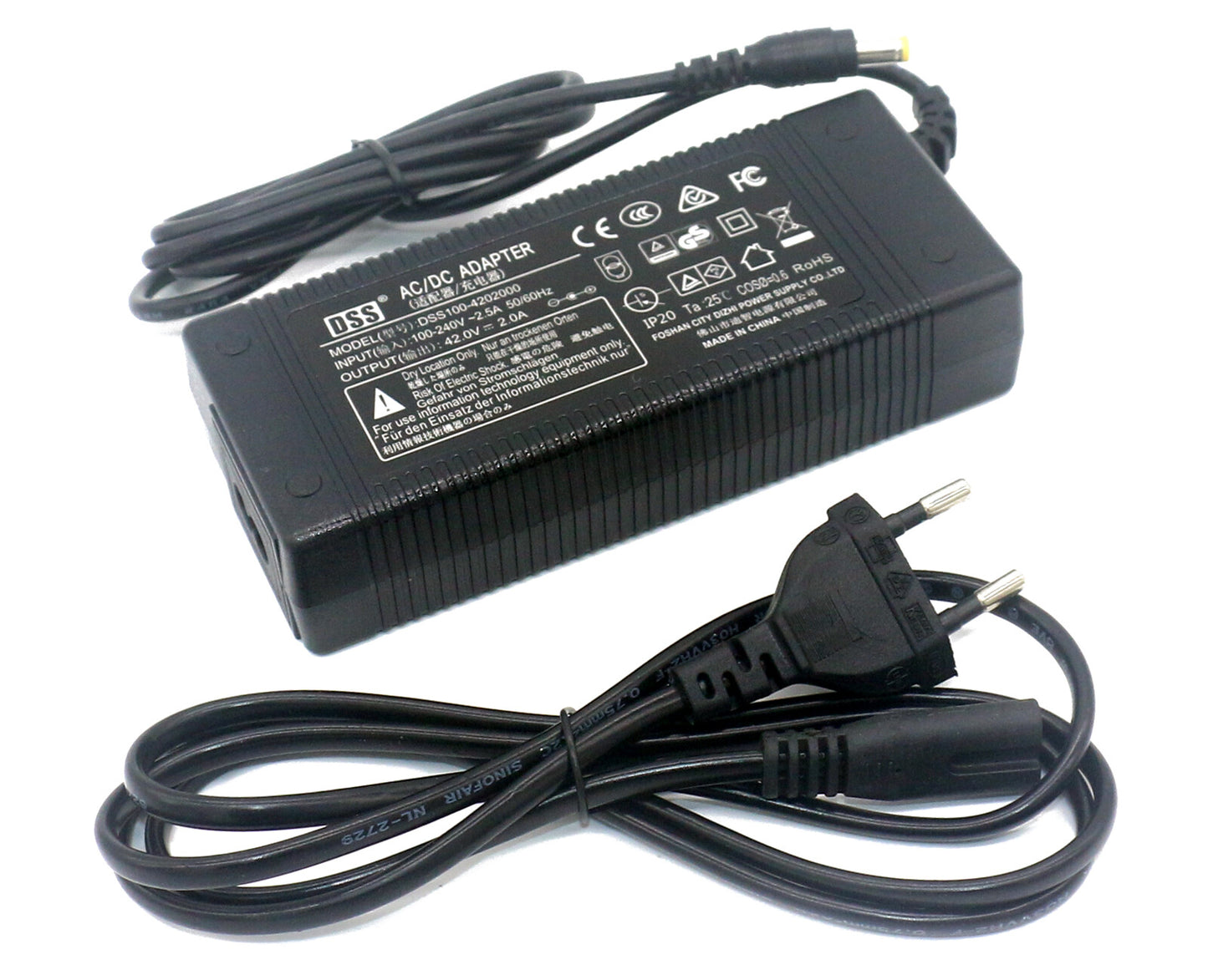 42V 2A Li-ion Li-Po battery charger- EU