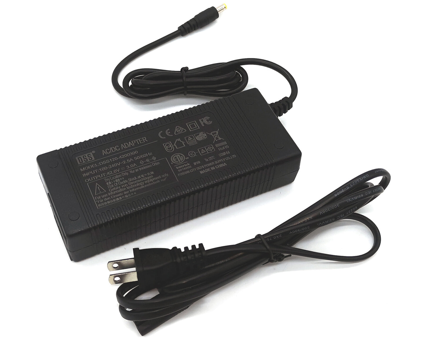 42V 3A Li-ion Li-Po battery charger- US