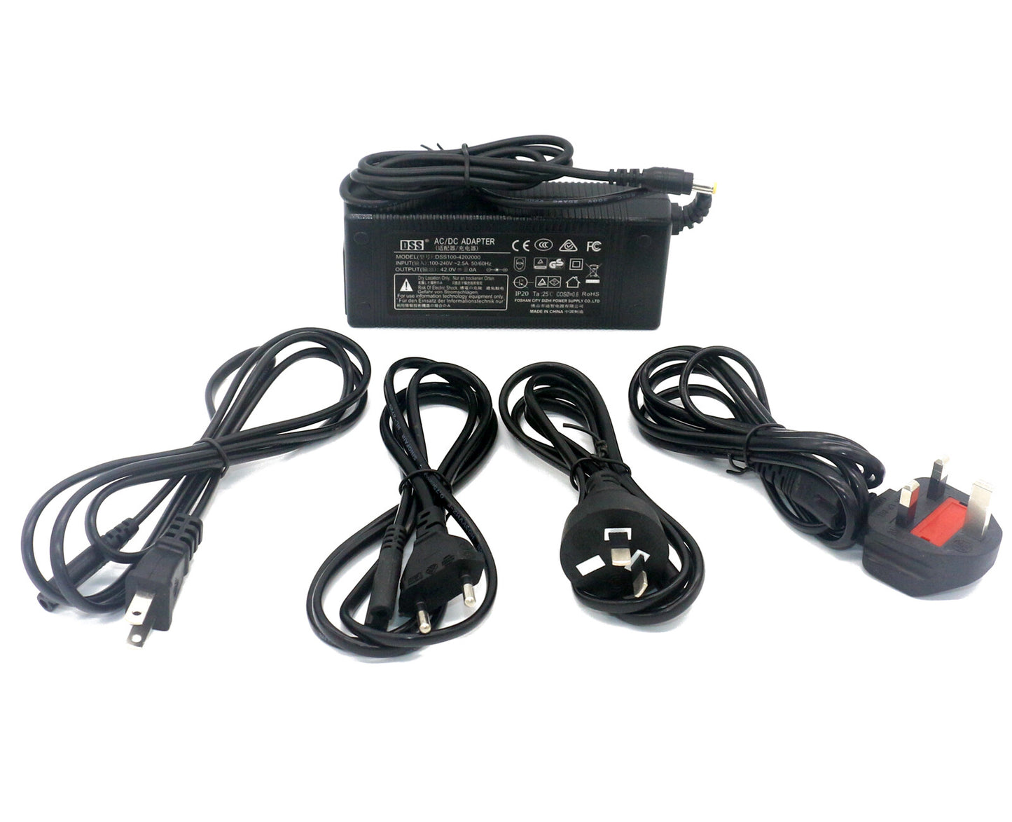 42V Li-ion Li-Po battery charger- AC input types