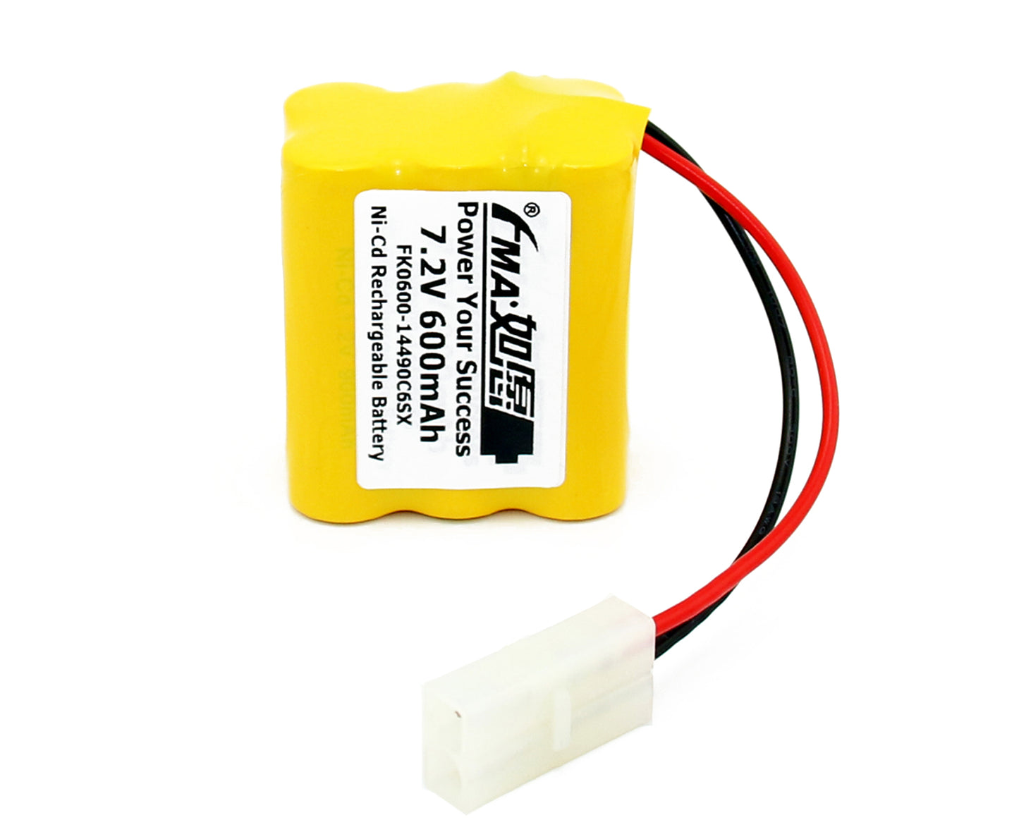 7.2V Ni-MH/Ni-Cd Rechargeable Battery Pack 600-2000mAh for RC Car Boat Model Toy | SMP / Tamiya Connector