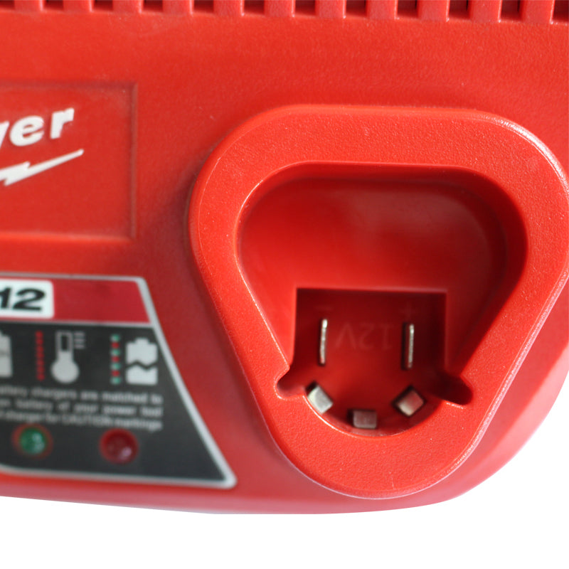 Power Tools Charger for Milwaukee M12 10.8V 11.1V Li-ion Battery DC 12V 12.6V 3A