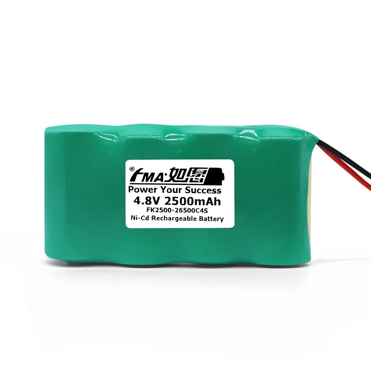 FMA 4.8V 2500mAh Ni-Cd Rechargeable Battery for Emergency Lighting Exit Door LED light