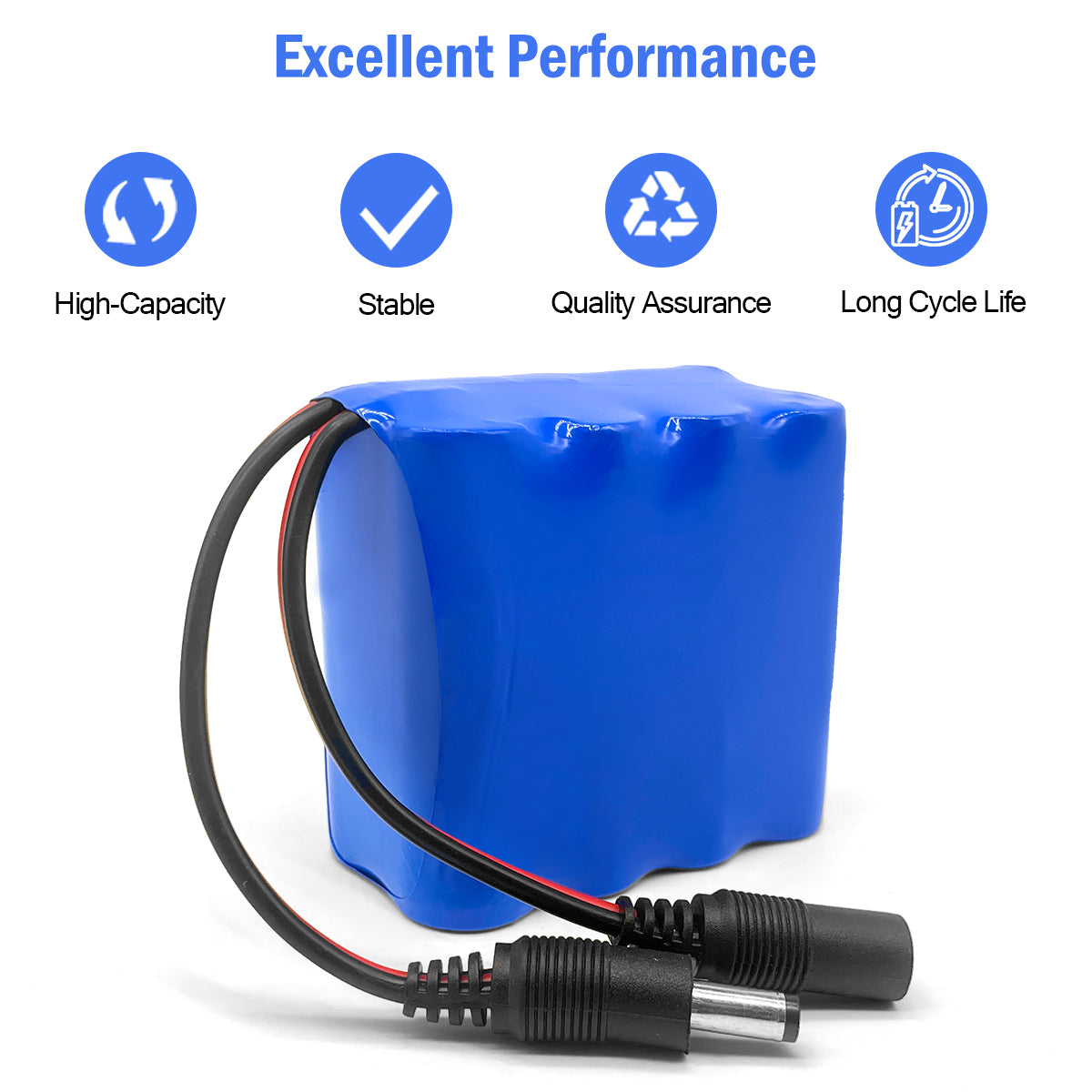 FMA 18V 22.2V 25.2V 29.6V 33.3V 36V 3500mAh Li-ion Rechargeable Battery Pack for Portable Test Device Electronic Toys