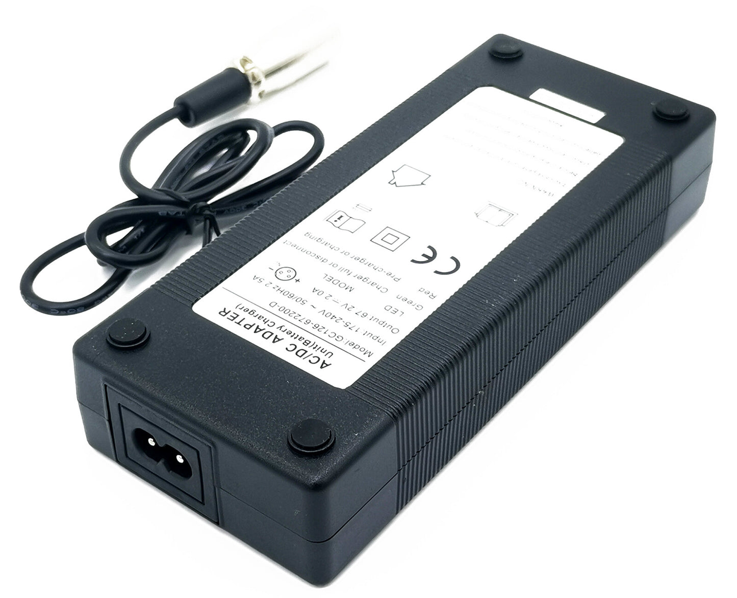 67.2V 2A Charger-Input port