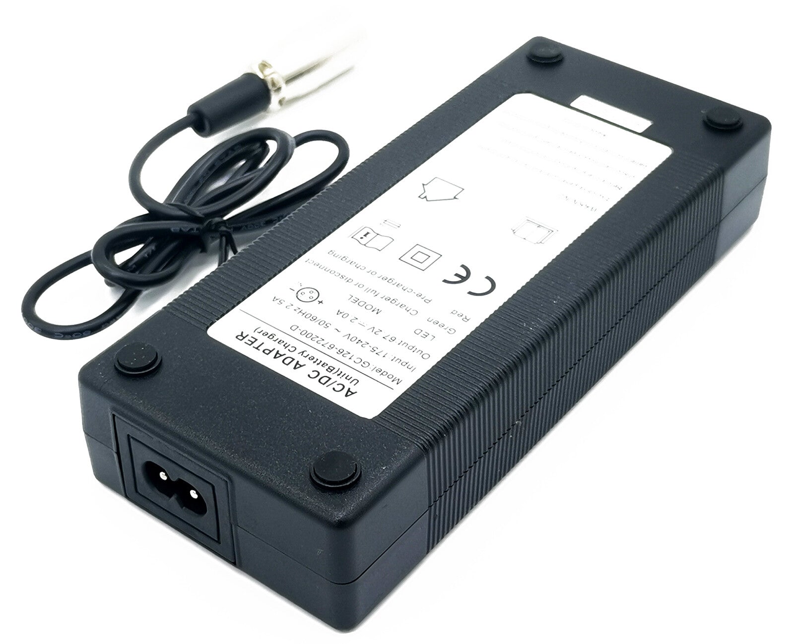 67.2V 2A Charger-Input port