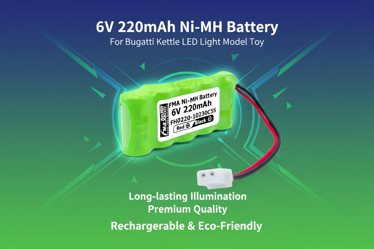 6V Bugatti Battery Promotional Poster