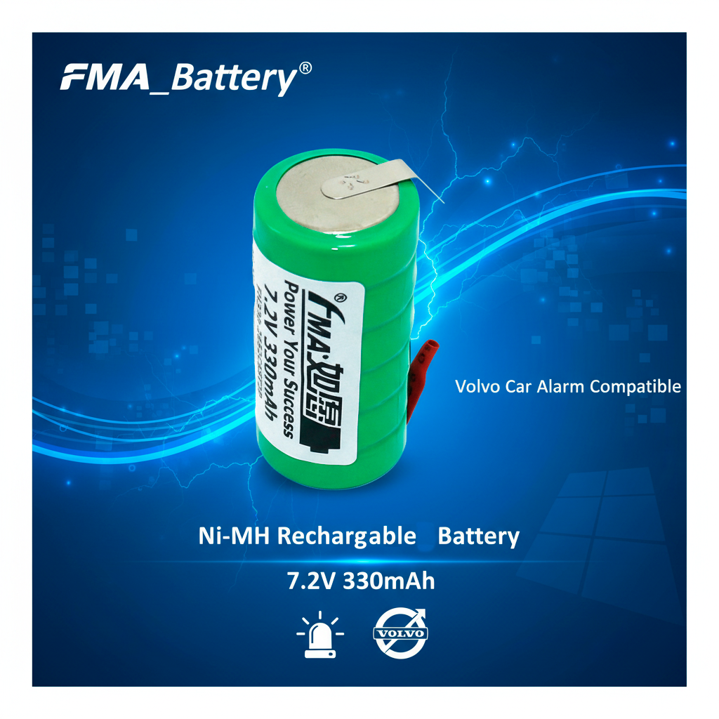 FMA Battery Ni-MH battery Button pack 7.2V 330mAh 6ST-poster