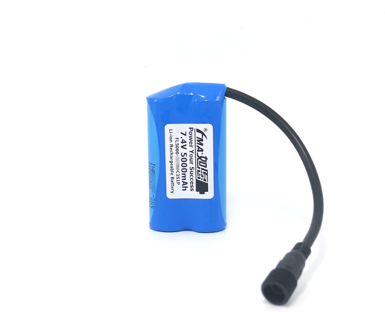 7.4V 5Ah Li-ion Battery Waterproof DC 5.5/2.1mm Connector