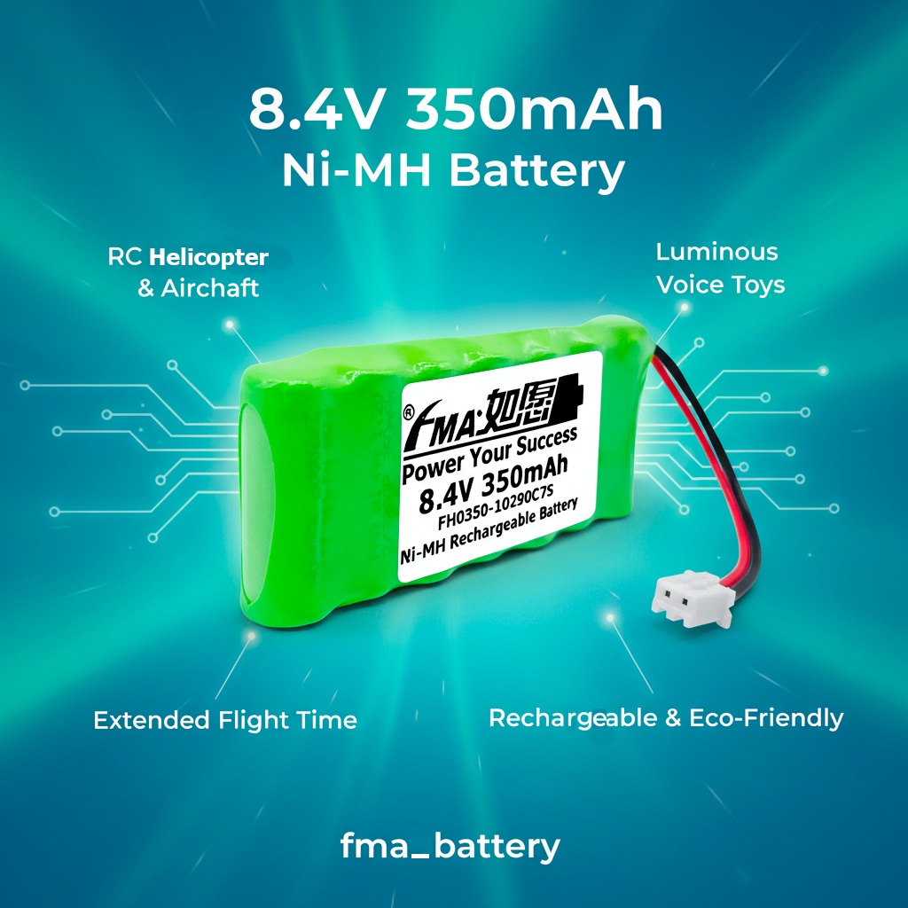 Ni-MH battery 8.4V 350mAh-Wide application
