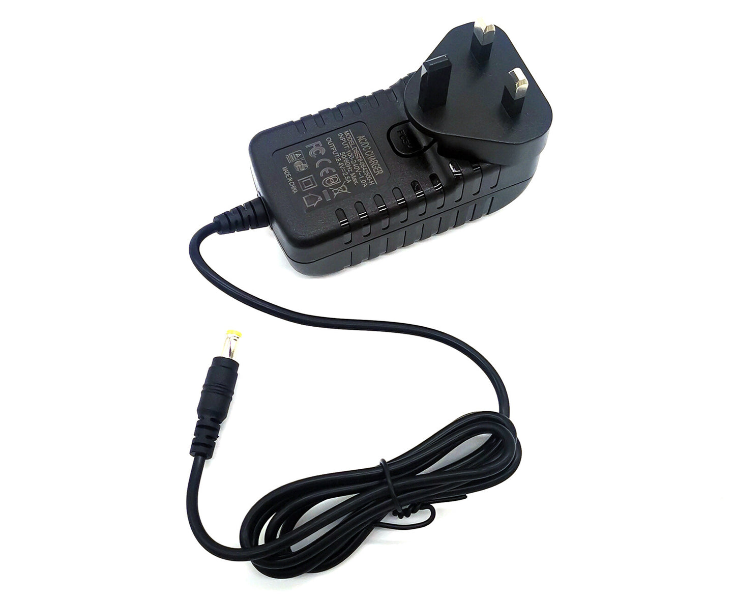 8.4V 2A Li-ion Li-Po battery charger- with removable plug-UK