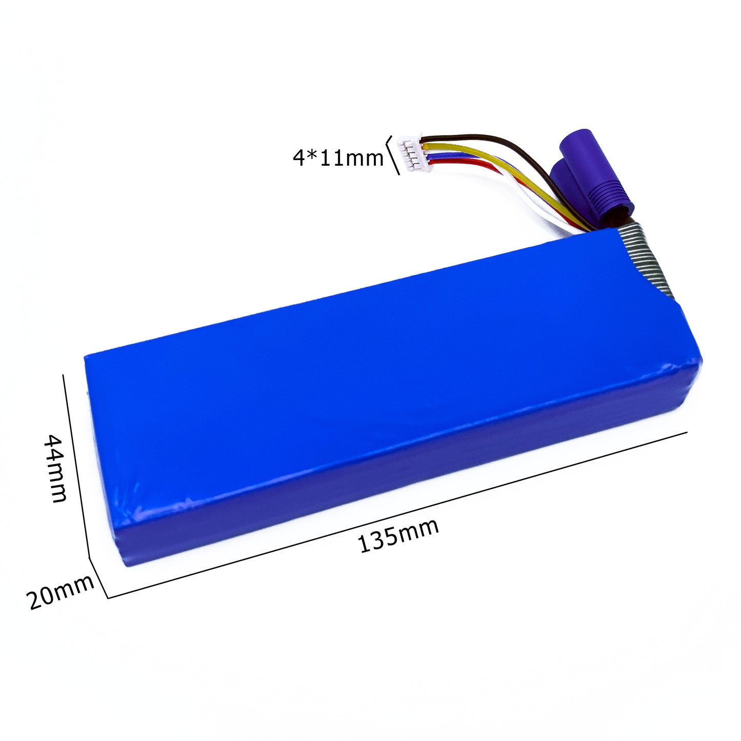 Li-Po 14.8V 2.6Ah 6043115-SIze