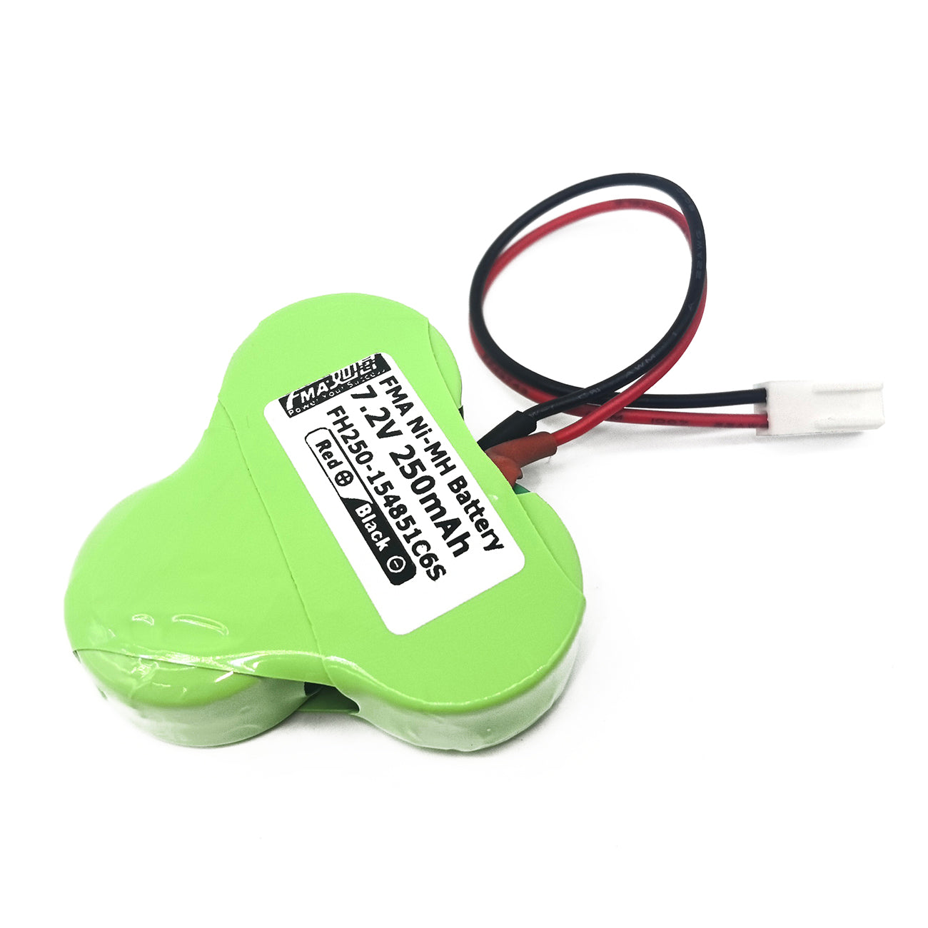 FMA 7.2V 250mAh Ni-MH Battery Replace BMW368SL GP250BVH for Car Vehicle Truck GT Alarm Self-Powered Device