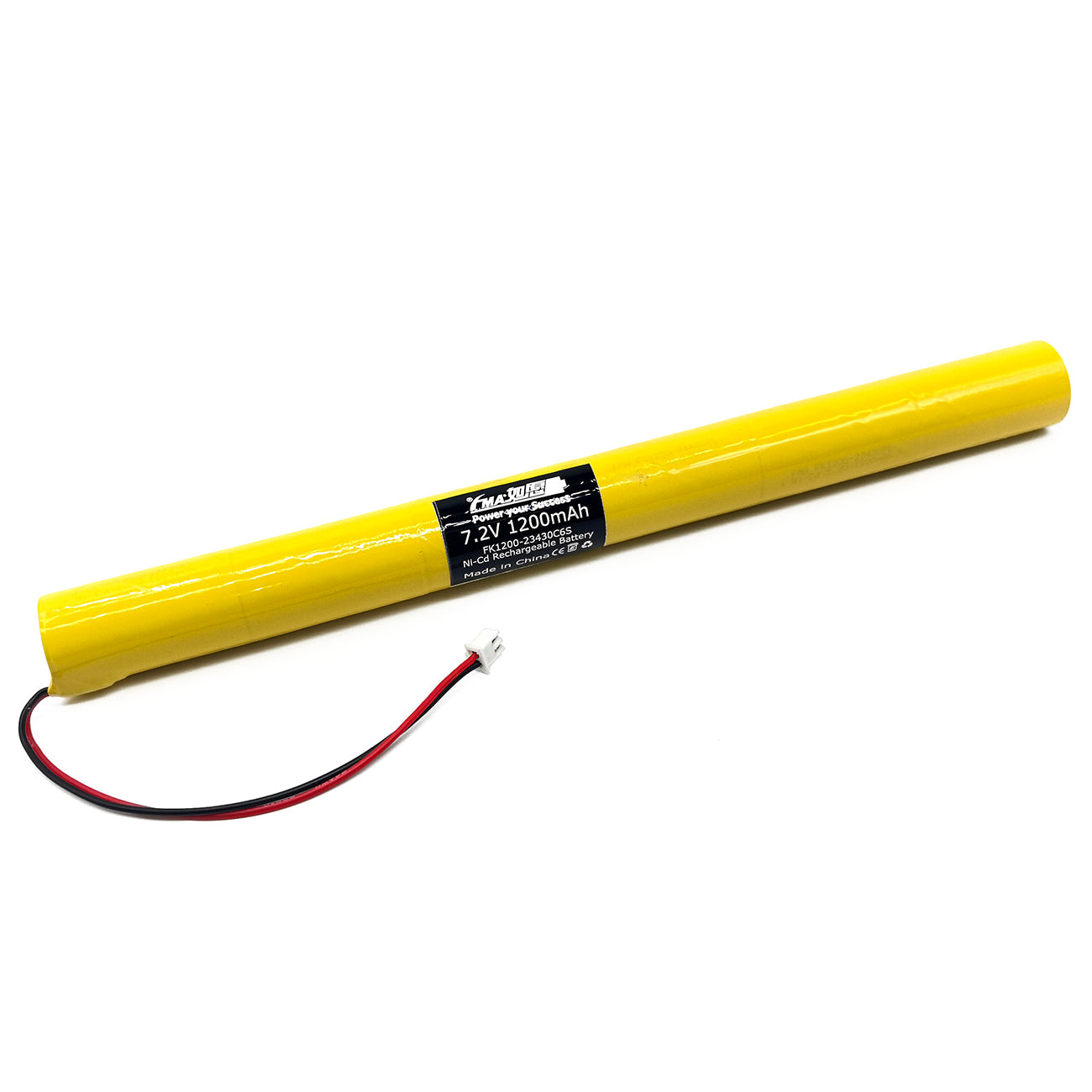 7.2V Ni-MH Ni-Cd Rechargeable Battery for Stairwell Staircase Exit LED Emergency Lighting Battery Backup