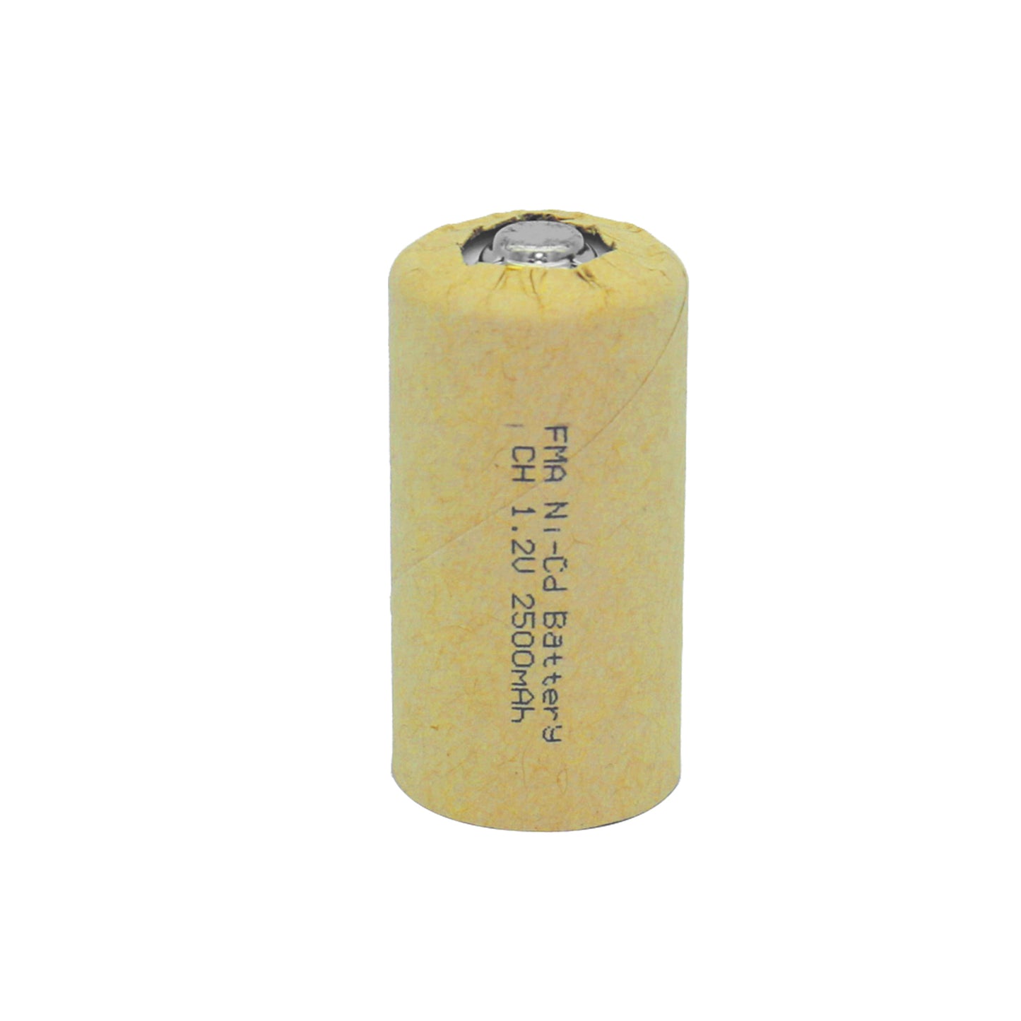 2× Ni-Cd 1.2V Rechargeable Battery – Size C 2500mAh / Size D 5000mAh | Flashlight, Water Heater, Gas Stove