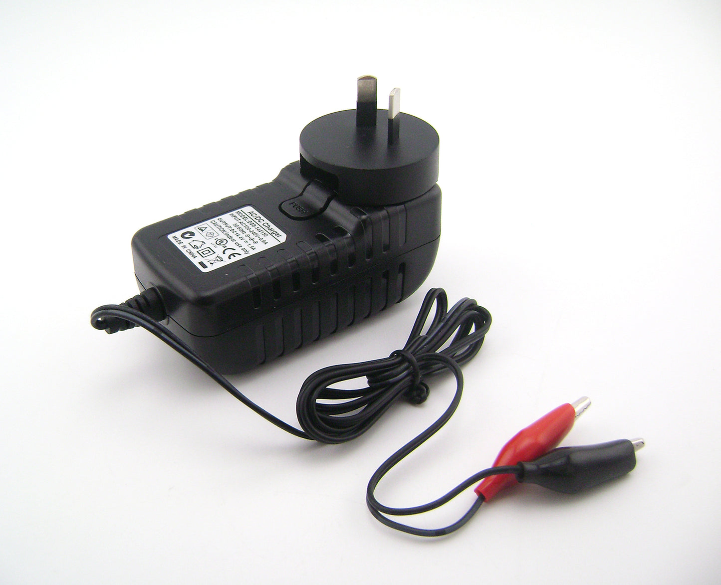 14.4V Smart Charger for 12V Lead-Acid Battery - Electric Motorcycle E-bike SLA AGM Gel FMA