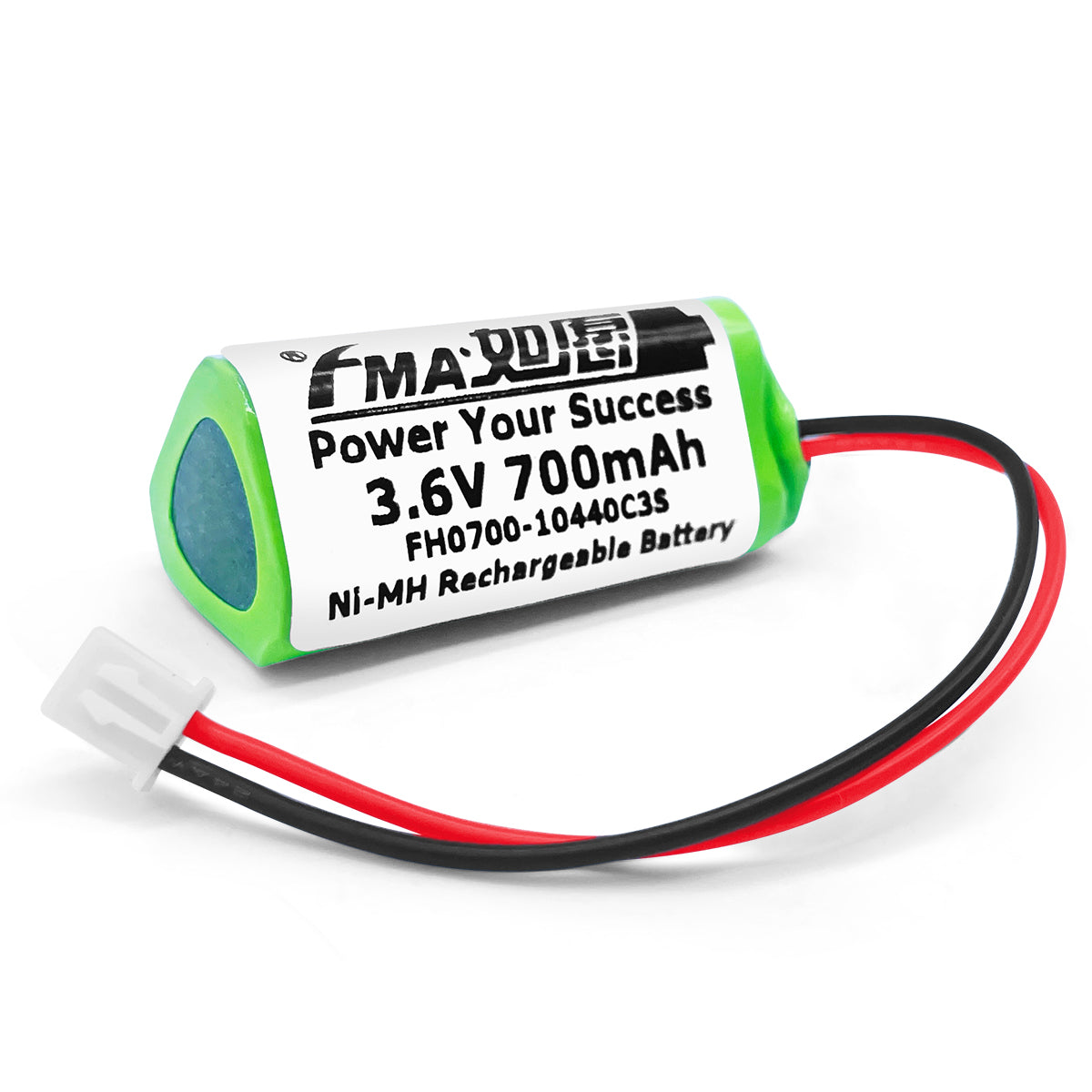 FMA Battery Ni-MH battery 10440C3SY 3.6V 700mAh-3D view