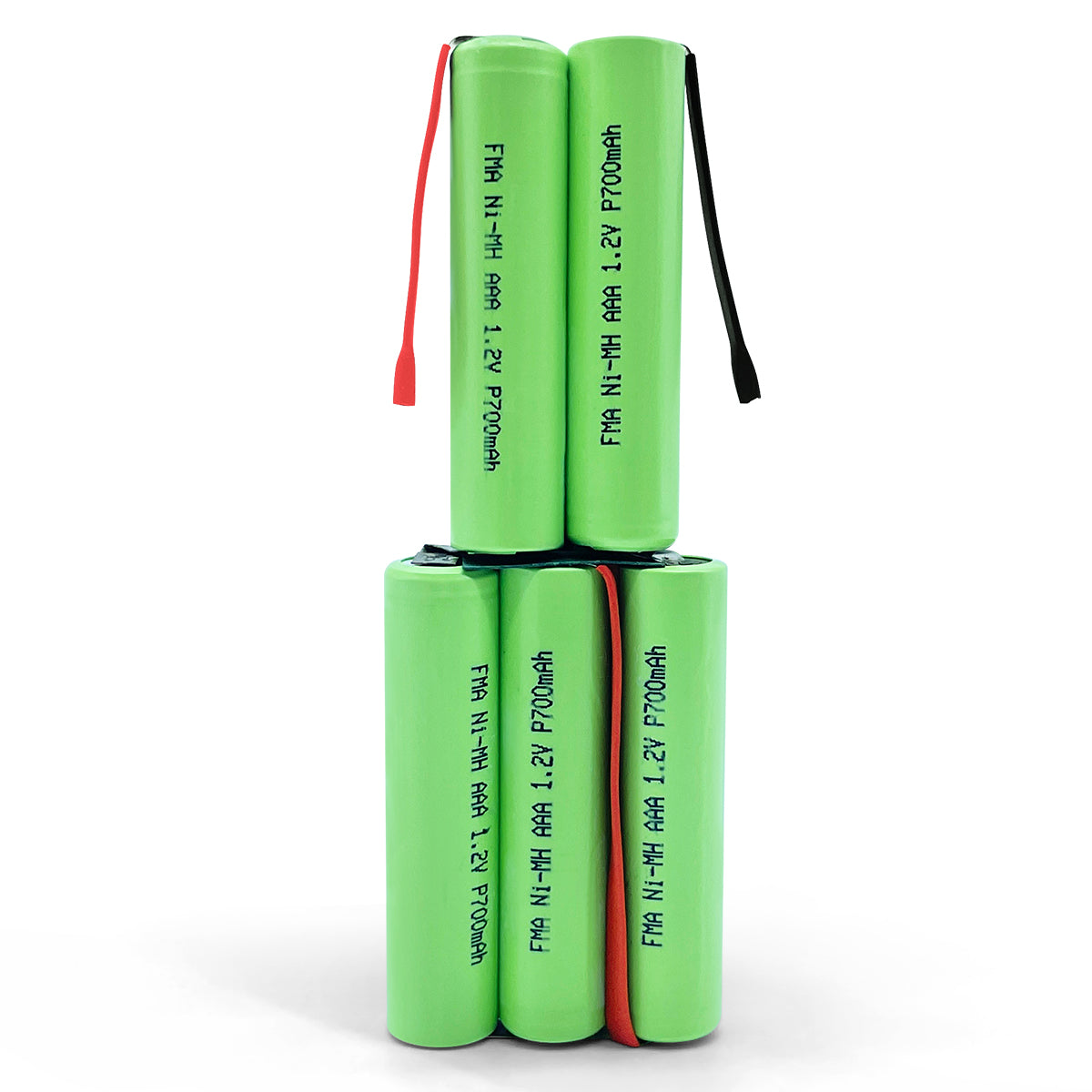 FMA Battery Ni-MH battery 10440C5SN76 6V 700mAh-Front view
