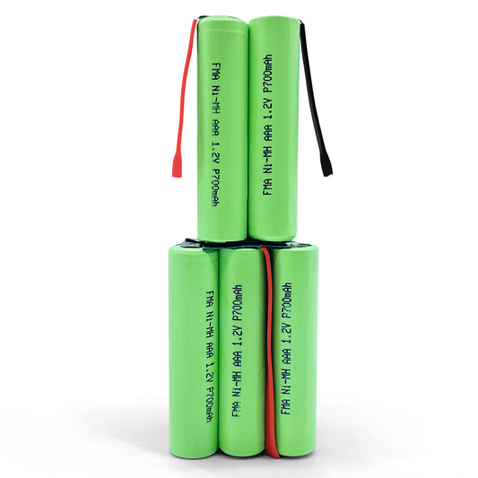 FMA Battery Ni-MH battery 10440C5SN76 6V 700mAh-Front view
