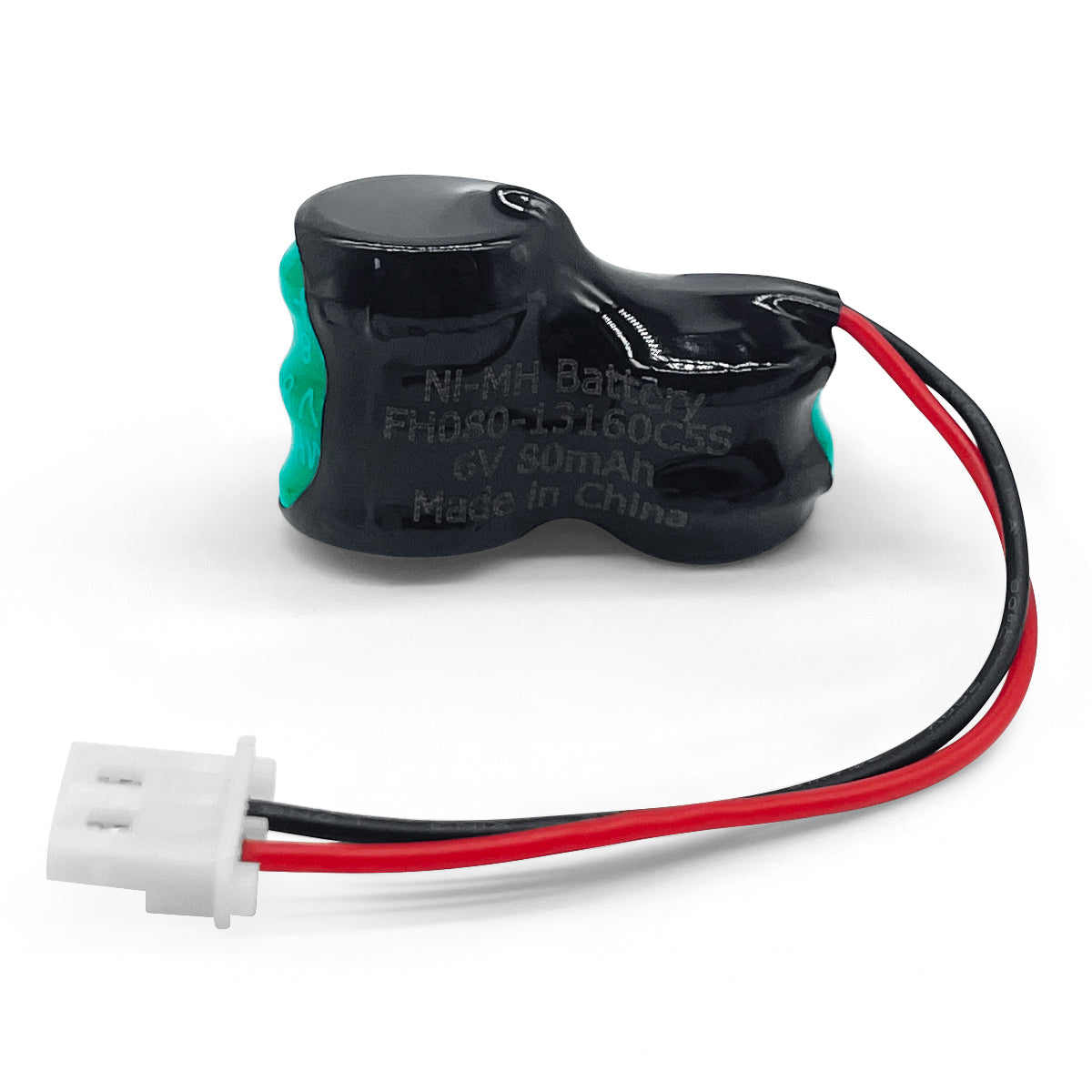 FMA Battery Ni-MH battery Button pack 6V 80mAh 5SH-Front view
