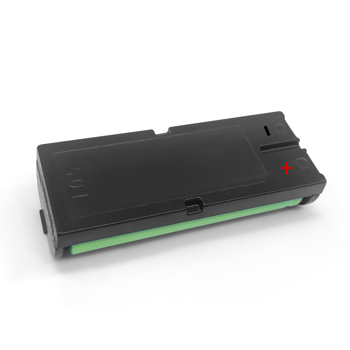 FMA Battery Ni-MH battery P105 2.4V 850mAh-Back view
