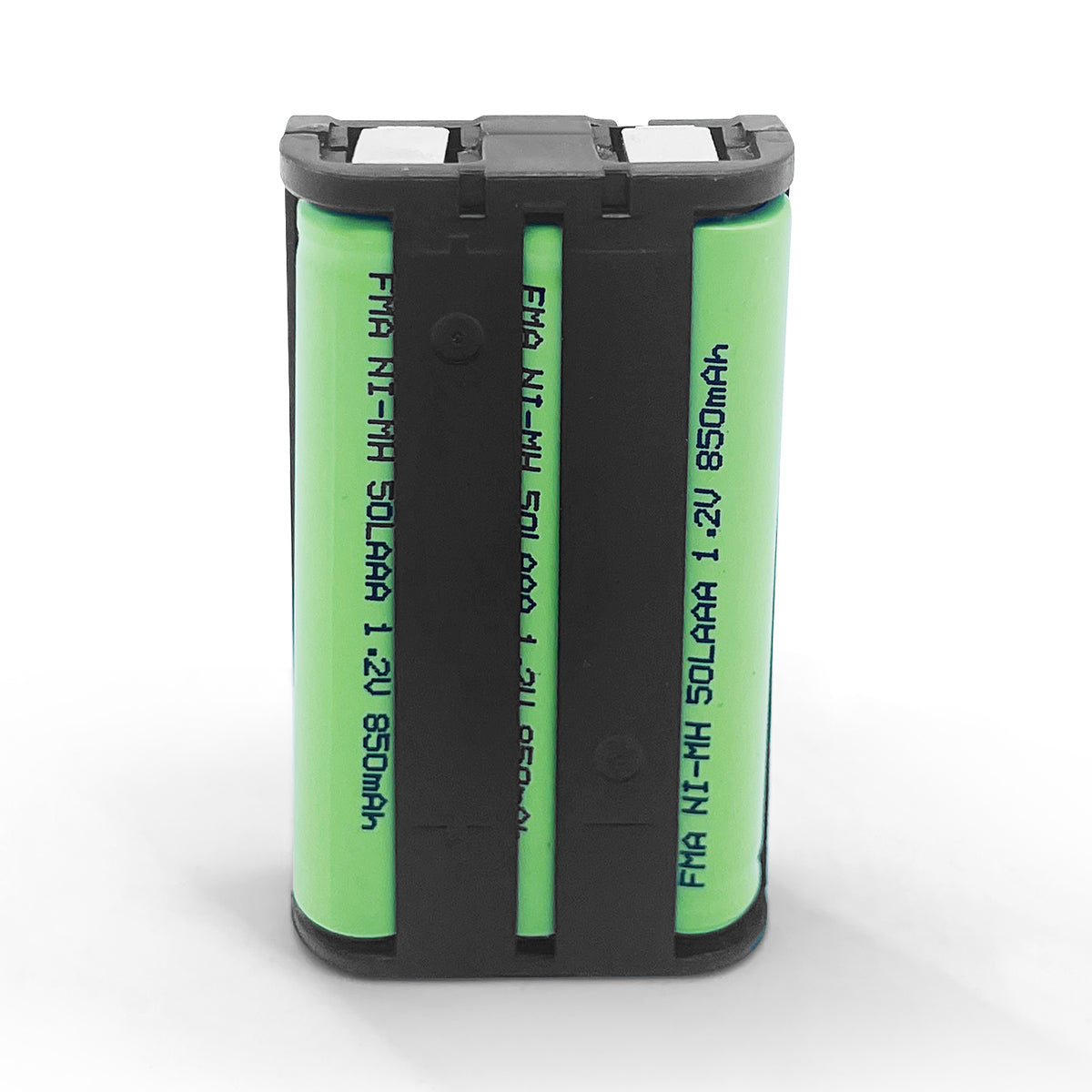 FMA Battery Ni-MH battery P104 3.6V 850mAh-Front view
