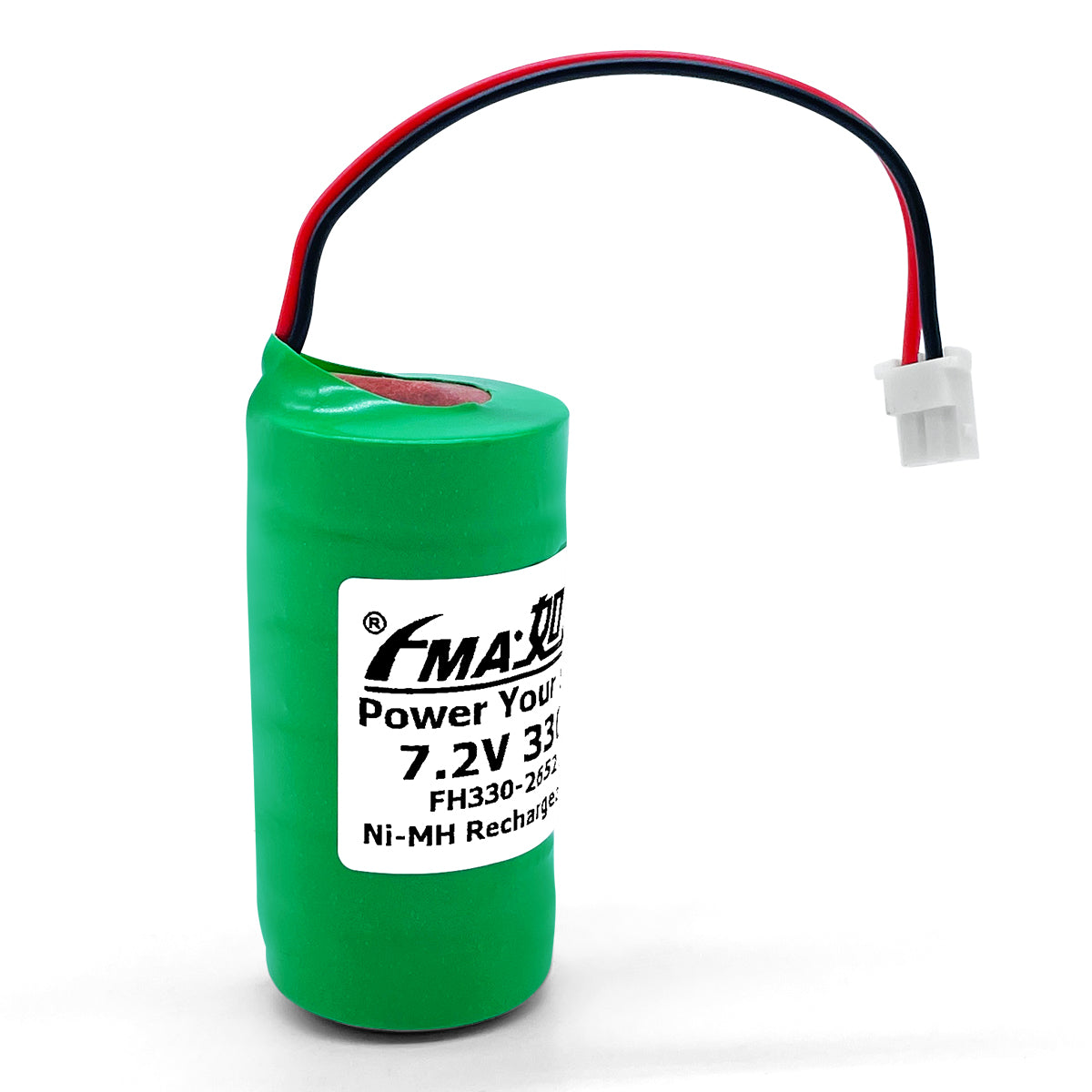 FMA Battery Ni-MH battery Button pack 7.2V 330mAh 6SL-3D view2