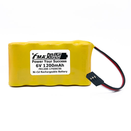 6V Ni-MH/Ni-Cd Rechargeable Battery 4/5A for Futaba 14SG/4PKS/8J/6J RC Transmitters