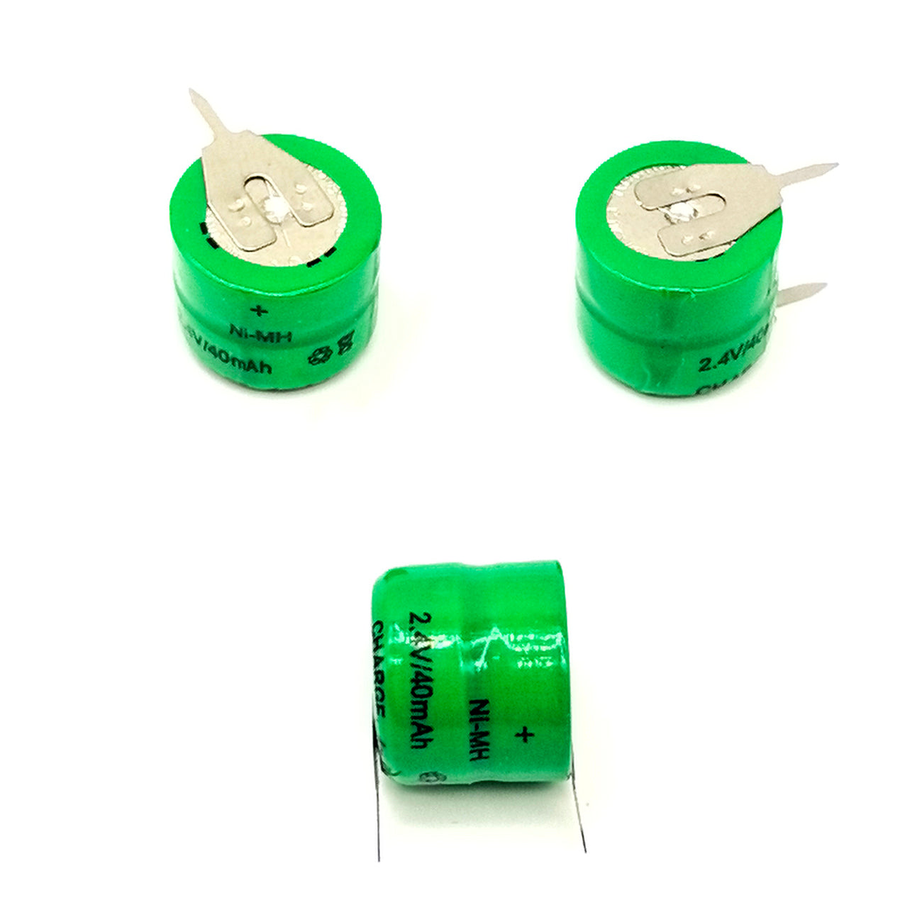 FMA Battery Ni-MH battery Button pack 2.4V 40mAh 2ST-3pcs1
