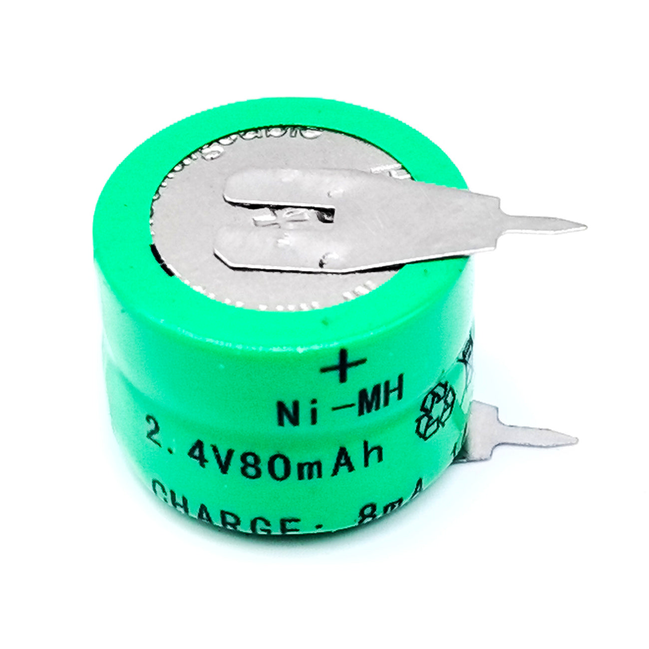 FMA Battery Ni-MH battery Button pack 2.4V 40mAh 2ST-Over view
