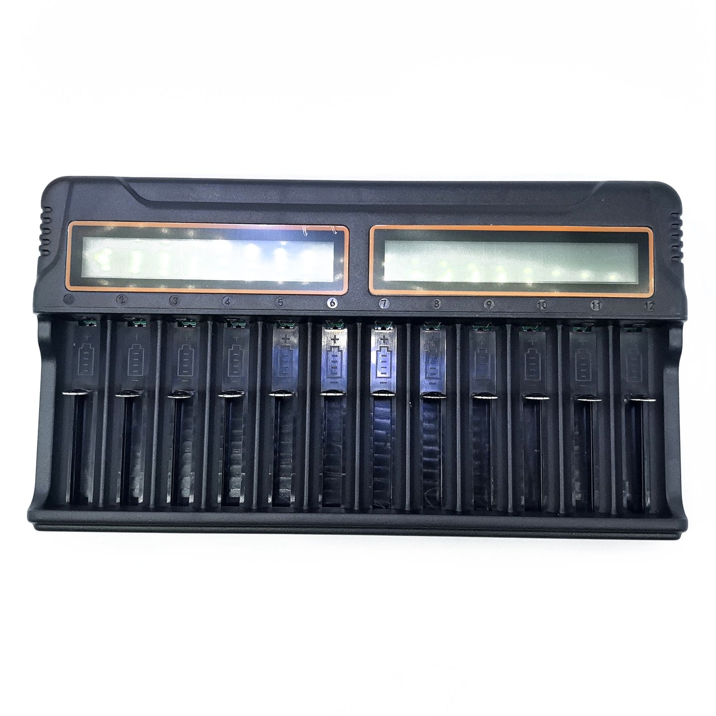 Ni-MH Ni-Cd Li-ion  battery charger- LCD display charging status