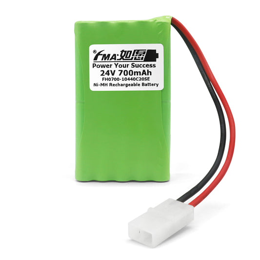 Ni-MH battery 24V 700mAh-Front view
