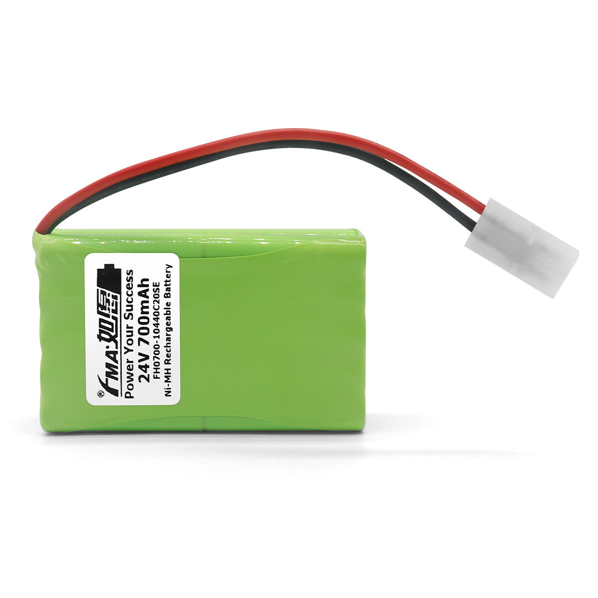 Ni-MH battery 24V 700mAh-Front view
