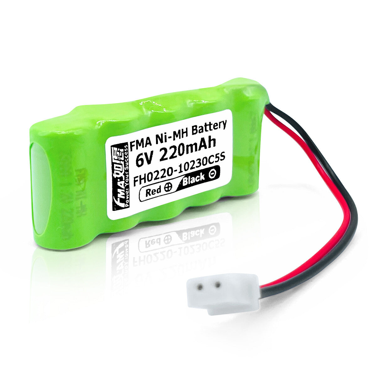 Ni-MH battery 6V 220mAh-Customizable connector