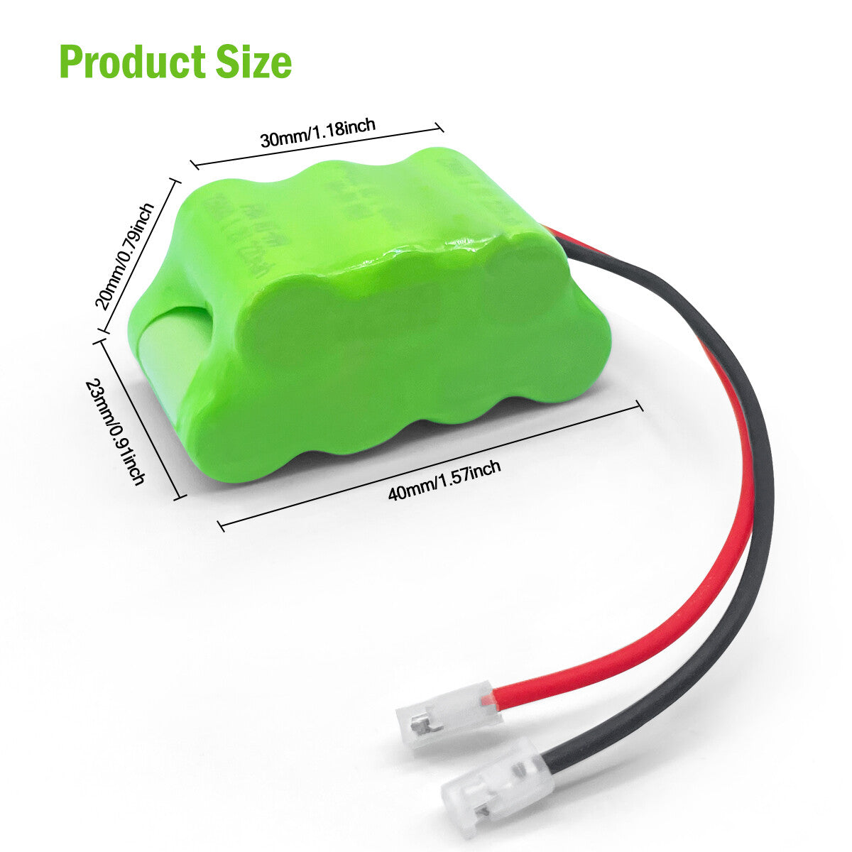 Ni-MH battery 8.4V 220mAh-Size
