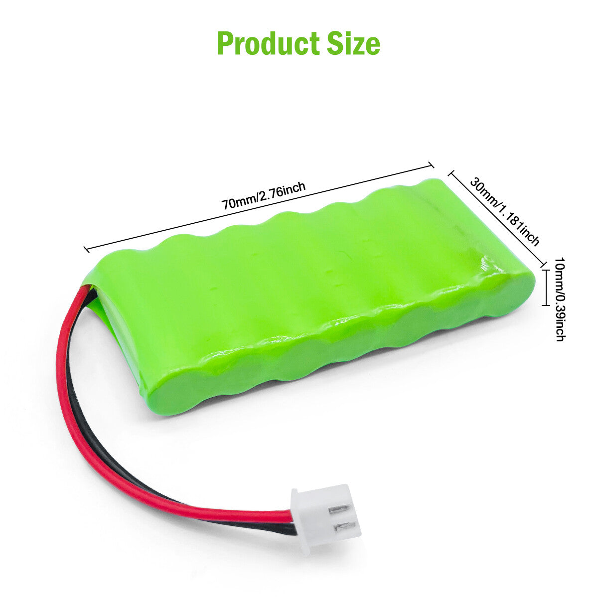 Ni-MH battery 8.4V 350mAh-Size
