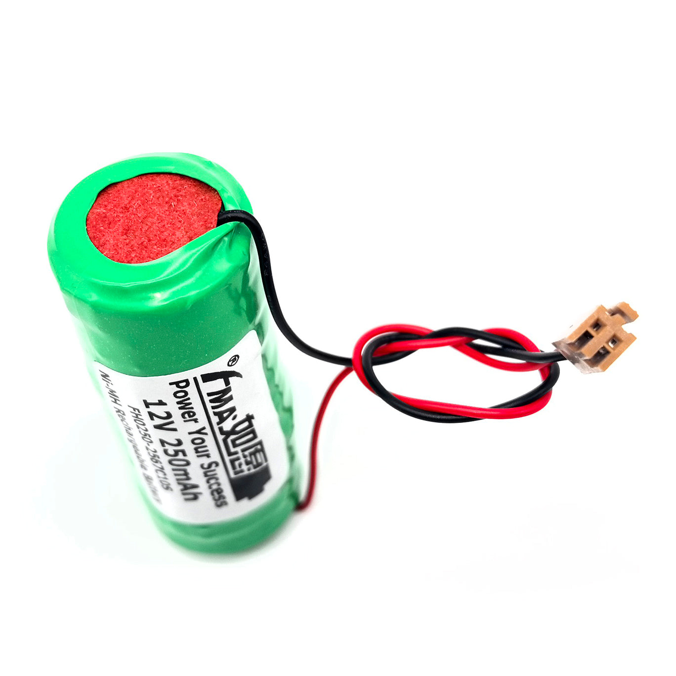 Ni-MH button battery 12V 250mAh-3D view
