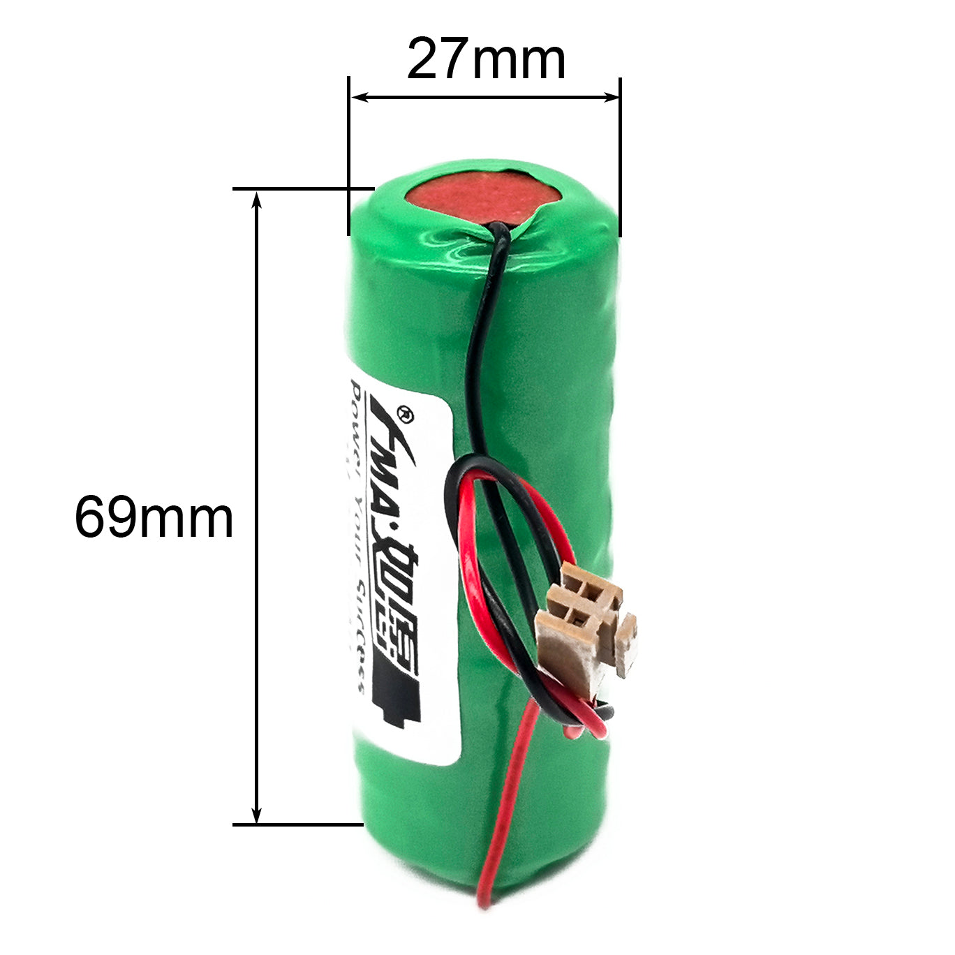 Ni-MH button battery 12V 250mAh-Size
