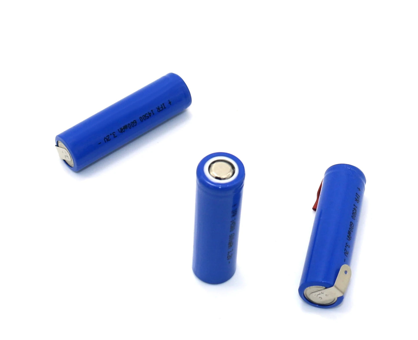 3x Camera Flashlight Remington razor Battery LiFe AA 3.2V 600mAh LiFePO4 14500 IFR14500 IFR14505