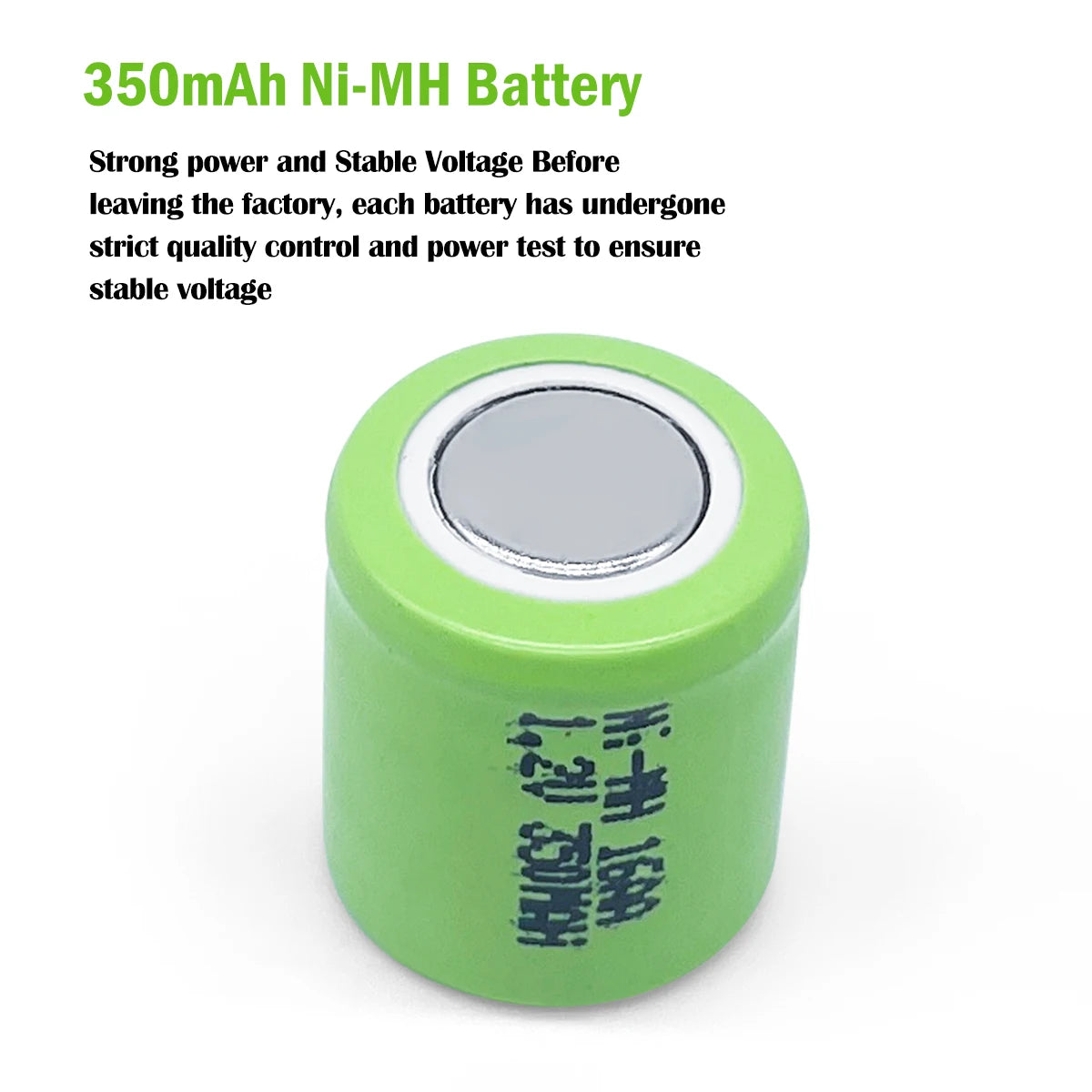 FMA 1.2V 1/3AA 350mAh Ni-MH Rechargeable Battery for Emergency Exit Light Door Lock Voice Module | Bulk 200–1000pcs