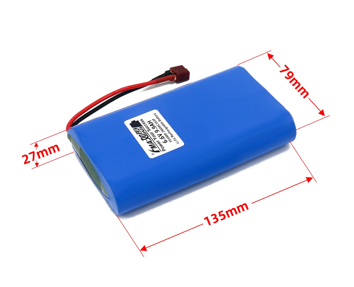 Replace Lead Acid 6V 7AH Electronic Scale Security Alarm System Backup Power LiFePO4  6.4V 9-10.2Ah Li-Fe Rechargeable Battery
