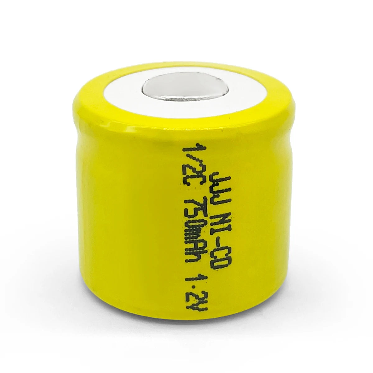 2pcs 1/2C 1.2V 750mAh Ni-Cd Rechargeable Battery Nickel Cadium for Flashlight Power tools Optoelectronic Luminous Voice Toys