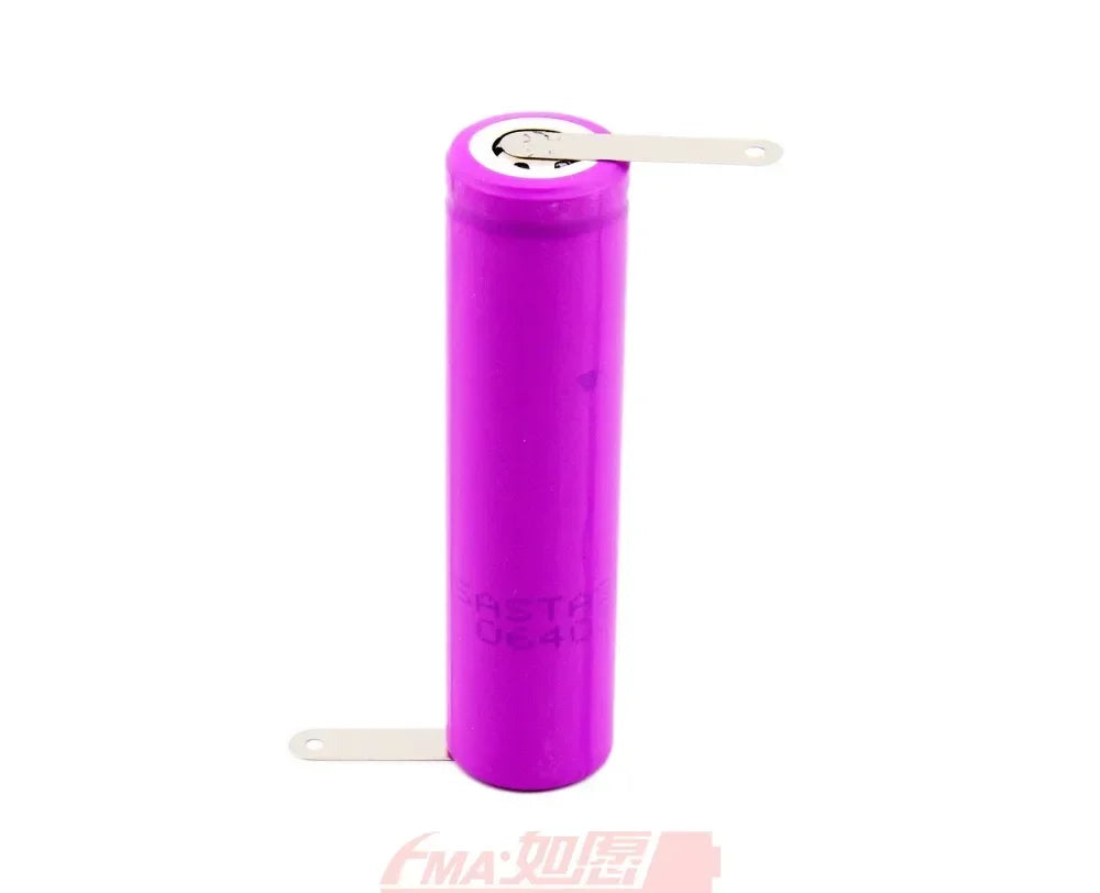 2pcs Sanyo 3.7V 18500 2040mAh 16650 2500mAh Li-ion Rechargeable Battery replace for Portable DVD Laptop Notebook Cell LED Light