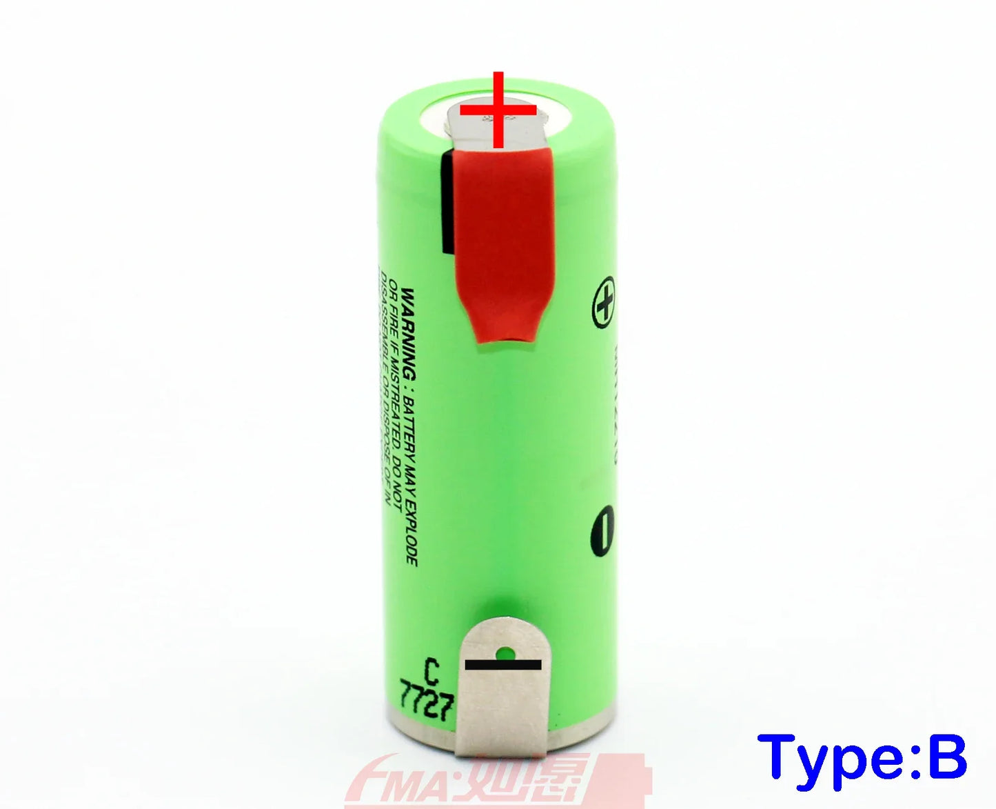 2pcs Sanyo 3.7V 18500 2040mAh 16650 2500mAh Li-ion Rechargeable Battery replace for Portable DVD Laptop Notebook Cell LED Light