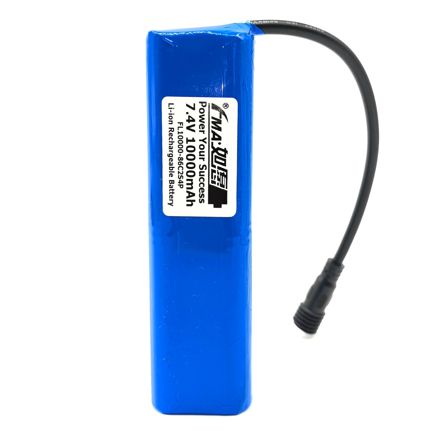 7.4V Li-ion Rechargeable Battery Pack 8800-14000mAh 2S4P with PCM for Bike Light Flashlight Headlight