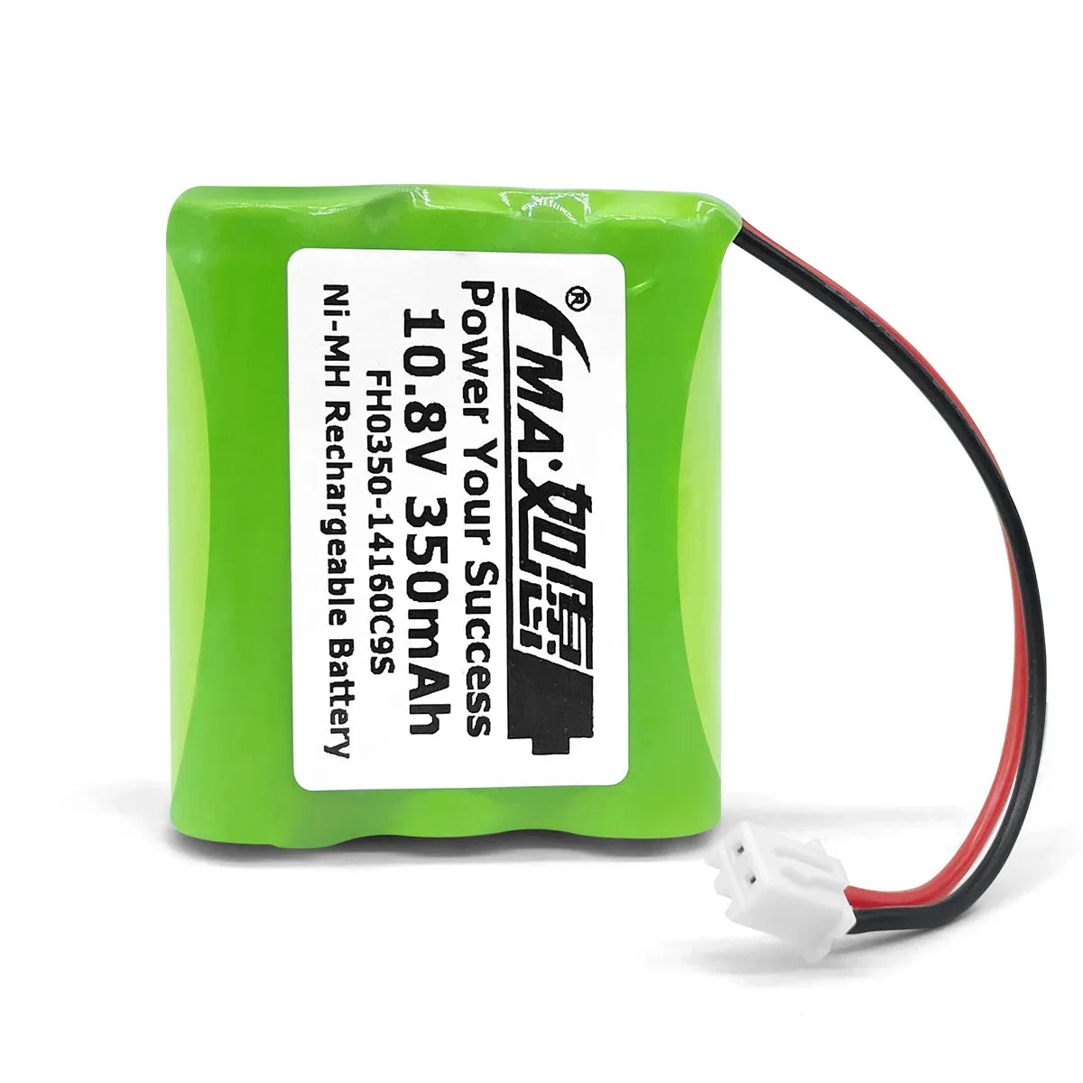 Ni-MH Rechargeable Battery 10.8V 350mAh for Doppler Fetal Heart Detector Portable Device