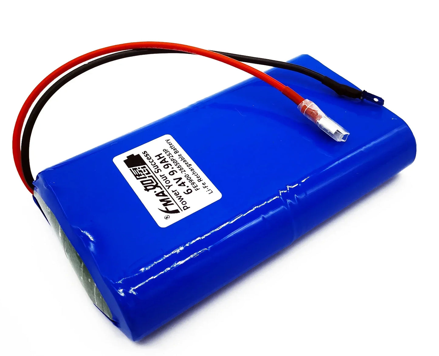 Replace Lead Acid 6V 7AH Electronic Scale Security Alarm System Backup Power LiFePO4  6.4V 9-10.2Ah Li-Fe Rechargeable Battery