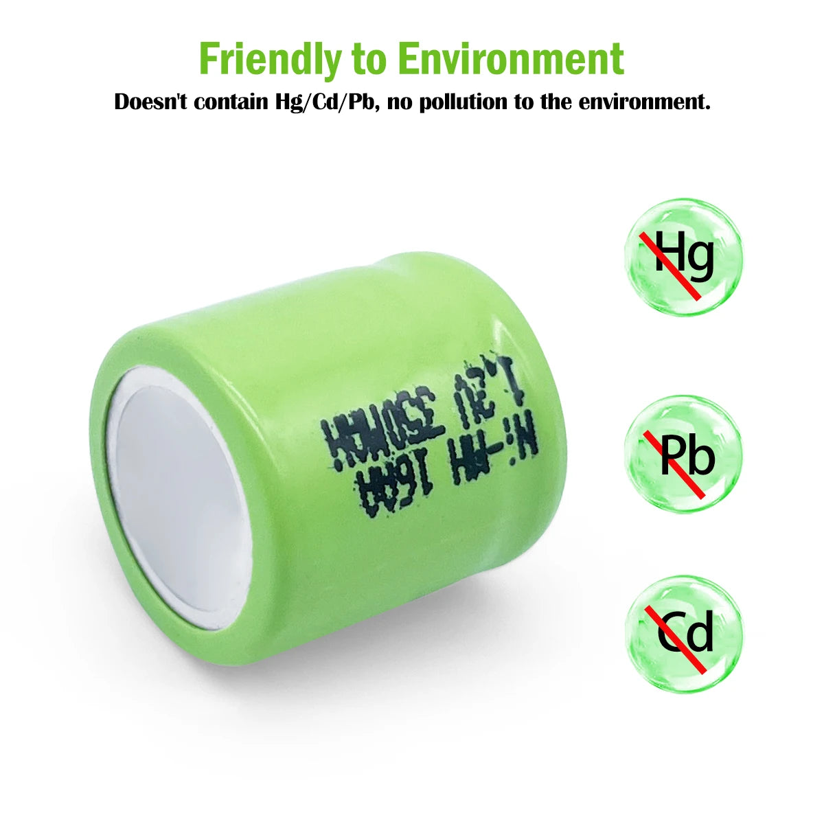 FMA 1.2V 1/3AA 350mAh Ni-MH Rechargeable Battery for Emergency Exit Light Door Lock Voice Module | Bulk 200–1000pcs