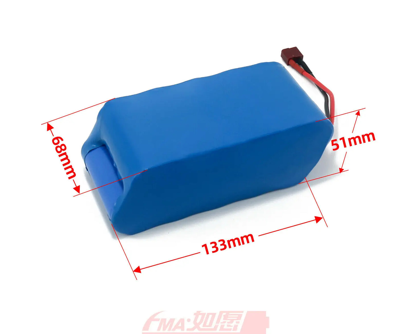 LiFe Battery 6.4V 15Ah Replace Lead Acid 6V 12AH to UPS Baby Car LC-R0612P Light