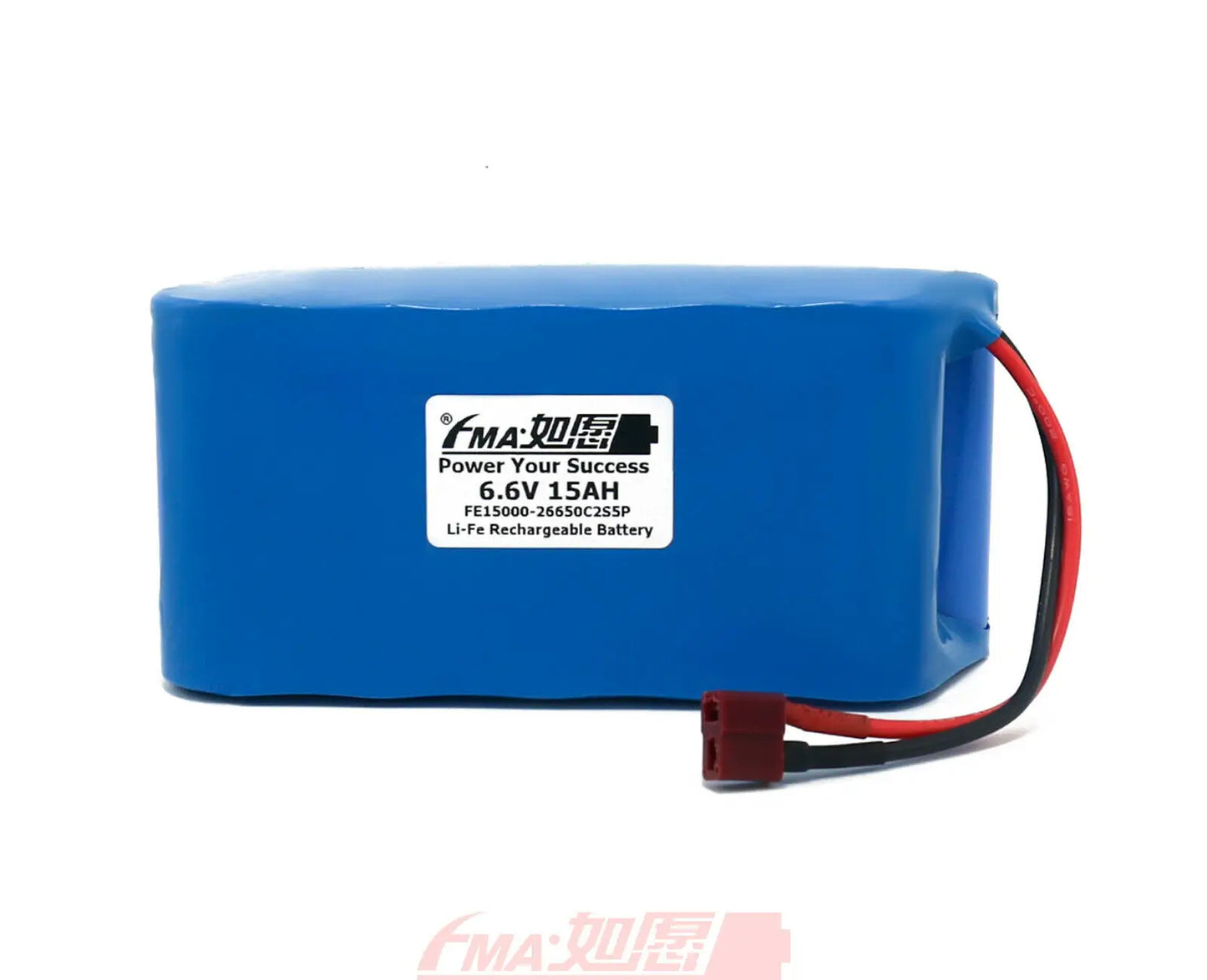LiFe Battery 6.4V 15Ah Replace Lead Acid 6V 12AH to UPS Baby Car LC-R0612P Light